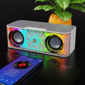 Outdoor Portable Mini Speaker Wireless LED Light BT Speaker with Speaker Set