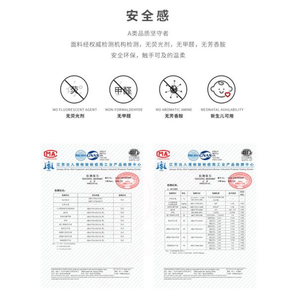 Infants Toddlers Long Sleeves Muslin Baby Pajamas Baby Jumpsuits With Safety Printing