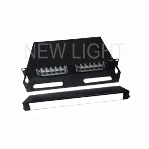 Cheap 19" 1U Rack Mount 12-144 Fiber Optical Distribution Frame / Fiber Optic Odf Box for sale