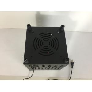 red led silk square flame light with iron shell