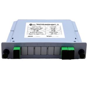FTTX FTTH 1x2 SC APC PLC Fiber Splitter SM Compact size 1260-1650nm