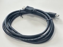 USB-B Panel Mount Extension Connector Cable – Type-B Male to Type-B Female