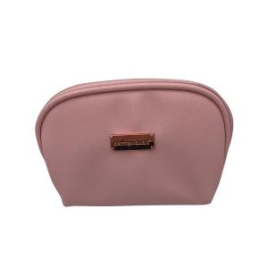 Free Sample Screen Printed Wesson Pink Travel Toiletry Bag