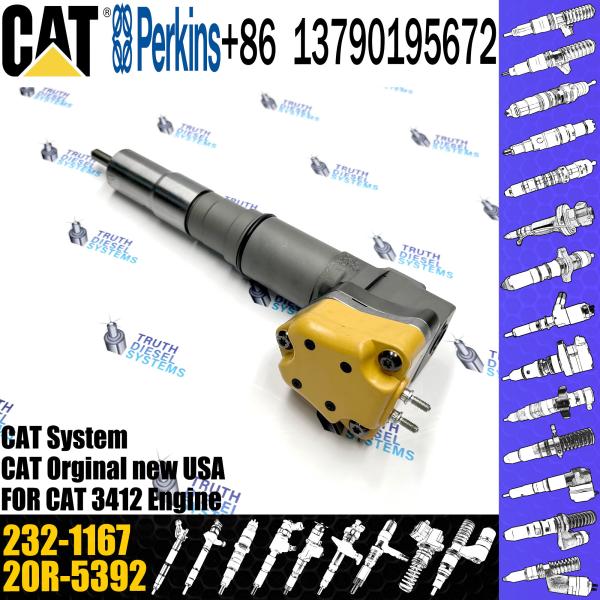 Quality Diesel Fuel Injector 20R-4148 232-1171 232-1167 138-8756 155-1819  232-8756 111-7916 198-4752 For 3412 3412E Engine wholesale
