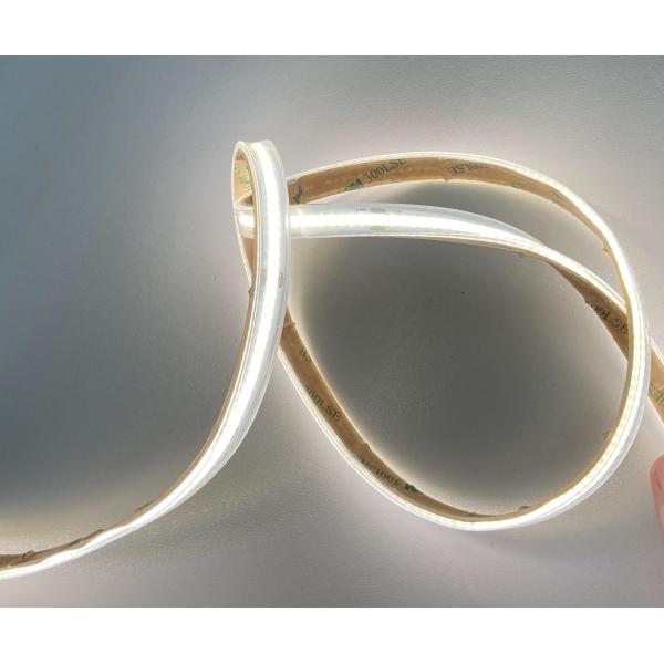 Quality Silicon Sleeved 24V COB LED Strip Flexible COB Strip Light IP65 Water Proof wholesale