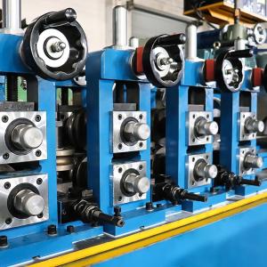 Square 1.0-4.0mm Thick Stainless Steel Tube Mill 15m/Min Vertical Shaft