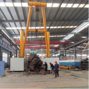 CSD450 Cutter Suction Dredger With 5000 Cbm Sands And Water Flow Capacity
