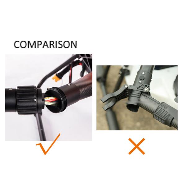 Full Load 57KG Farmland Agri Spraying Drone 4 Axis Drone 16L Hybrid Tank HXF22