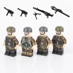 WW2 military weapons gun German soldier army mini figures building blocks