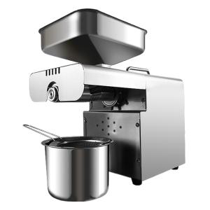 High Oil Yield Screw Desk Type Oil Machine Commecial Oil Press Machine