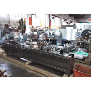 Blister Packing Machine With Liquid Feeder And Peristaltic Pump