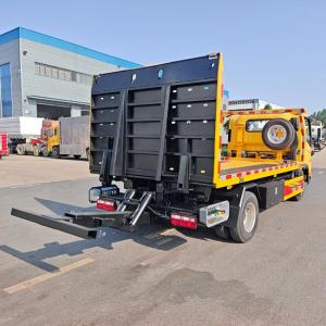 FAW New Brand 4x2 5 Tons Tow Truck Wrecker Truck With 6M Flat Bed