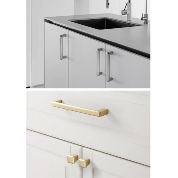 Various Thicknesses Stainless Steel Handle Set Processed with Zinc Alloy