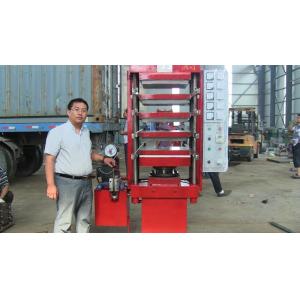 Rubber Tile Making Press Machine for Blue Green Red Tile Manufacturing Process