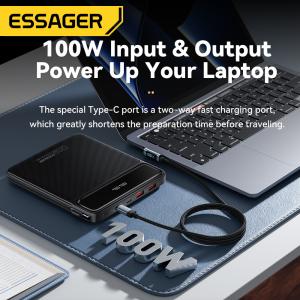ESSAGER PB905 Series 4 Ports 20000mAh Power Pack Portable Power Bank with