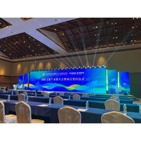 Quality Exhibition Backdrop Indoor Full Color LED Display P3.91 Rental Screen wholesale