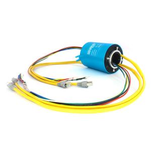 1000M/100M Base-T Gigabit Ethernet Slip Ring High Power 2 Channels