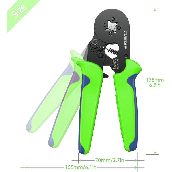 Alloy Steel Ferrule Wire Crimper Set Portable Anti Oxidation