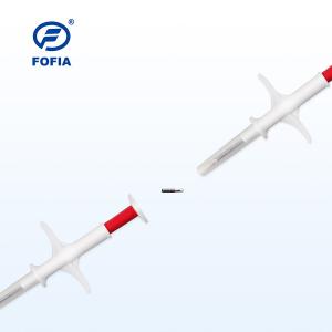 Livestock ID Chip FDX-B Animal Microchip Tag With 6 Barcode Stickers Sterilized