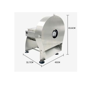 Semi Automatic Large Capacity Vegetable Slicer Knife Restaurant