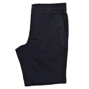 Cheap Black Custom Tailored Trousers Black Elastic Shorts Top Rank Workmanship for sale