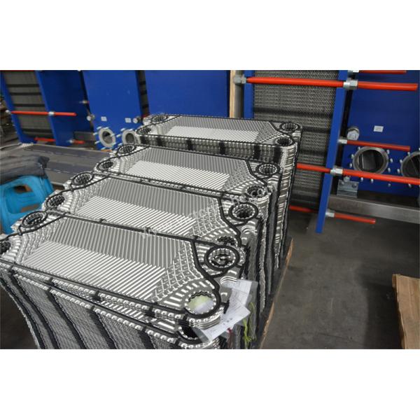 Quality Industrial GEA Titanium Plates Chevron Plate Pattern For Oil Cooler wholesale