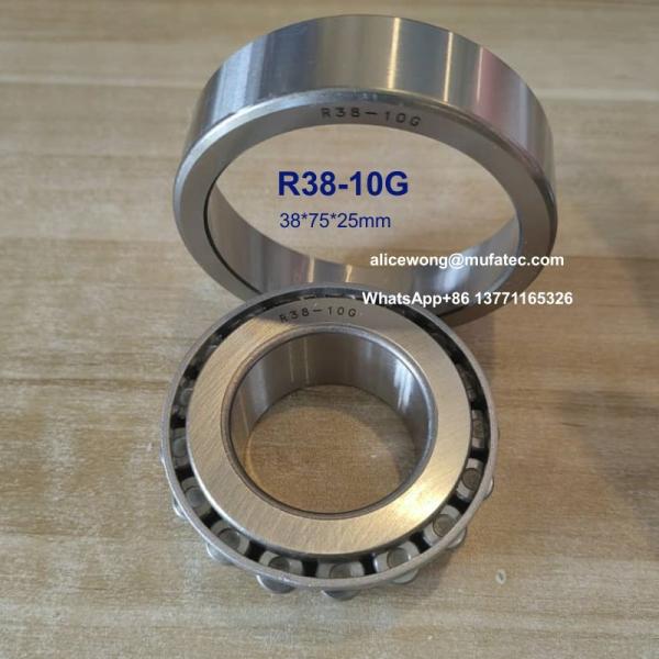 R38-10G automotive differential bearings imperial taper roller bearings 38*75