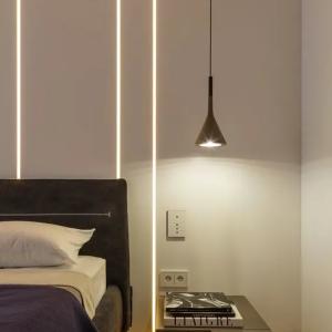 LED Strip Aluminium Profile Small size Surface Mount profile with PC diffuser Cover 10*10mm