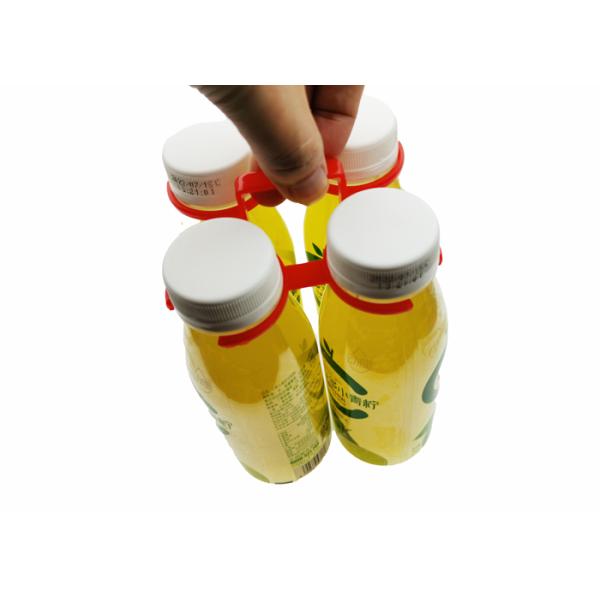 4 Pack Bottle Carrier Handle For 27-34mm Diameter Bottles Customization