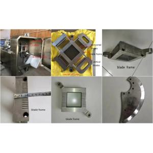 1480x800x980mm Fully Automatic Chicken Meat Cutter for Fast Meat Processing