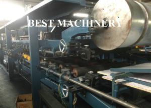 Cheap PU Rock Wool EPS Continuous Sandwich Panel Making Machine PLC Control System for sale
