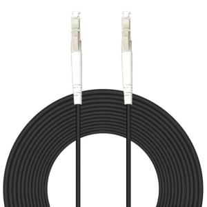 LC To LC Fiber Optic Jumper Cable 10 Gigabit Single Mode Single Core