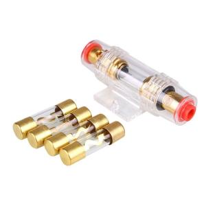 Car Auto Vehicle Audio Amplifier Stereo S Shape Element Glass Tube AGU 10x38mm