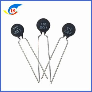 Cheap MF72 20D-7 NTC Power Thermistor 20 Ohm 1A 7 Mm For LED Power Ballast Inrush Current Suppression for sale