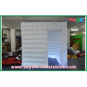 Inflatable Photo Booth Enclosure Safe Waterproof Mobile Photo Booth White Oxford
