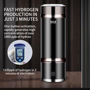 3 Minutes Automatic Electrolysis Portable Hydrogen rich water dispenser and