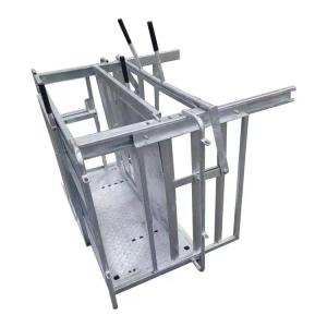 Horizontal Oval Pipe Australian Sheep Yard Panel 30x60x1.6mm Livestock Fence