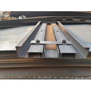 Port Crane Rail Foundation Continuous Steel Plates