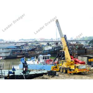 Cheap 900m³/H Dual Pump Dredger Ship With Electrical Systems for sale