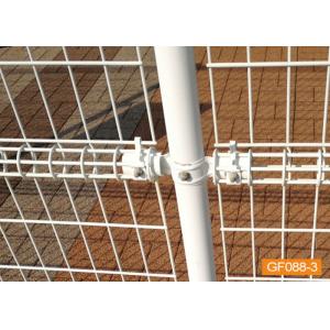Powder Coated Steel Welded Wire Garden Fence Welded Double Circle