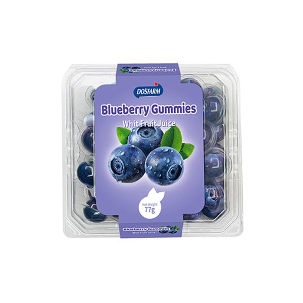 Quality Blueberry Gummies with Fruit Juice Boost Your Immune System with Heakthy Vitamin Gummy Candy and Low Protein Content wholesale