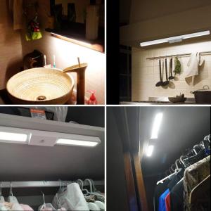 50LM 2.5W Battery Powered Led Motion Sensor Light / Rechargeable Led Cabinet