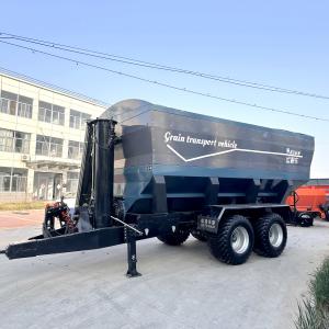 China Tractor Mounted Feed Transport Grain Cart Fertilizer Transport Vehicle on sale