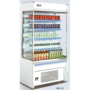 Plug In Deluxe Vertical Display Cabinet Air Cooled 220V / 50Hz ISO Certified