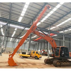 Double Reinforcing Excavator Telescopic Boom Wear Resistant 12 - 25m For SK250
