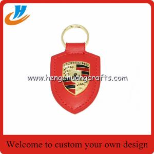 Car logo keychain metal car key chain leather car design keychains custom