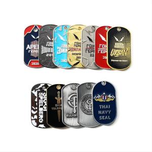 30mm Custom Dog Tag Soft Hard Enamel Dog ID Tags Engraved Zinc Alloy