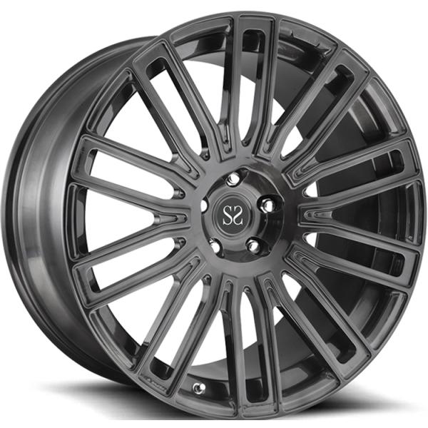 Gun Metal 19inch Customized 1-Piece 20 21 22 24 Forged Wheels Made of 6061-T6 Forged Aluminum Alloy For Bentley