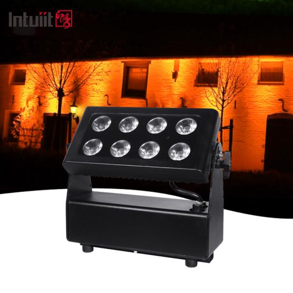 Waterproof Battery Powered Wireless City Color Wash Lighting Projector 8X15W