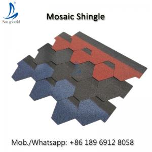 Cheap Factory Sale Chinese Villa Color Roof Shingles, Asphalt Roof Shingle Tiles Price In Philippines for sale